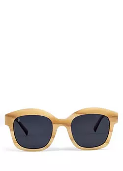 Квадратные женские солнцезащитные очки Tracy с цветными блоками Freesbee, мультиколор