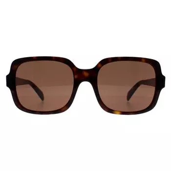 Квадратный блестящий Гавана Темно-коричневый EA4195 Emporio Armani, коричневый