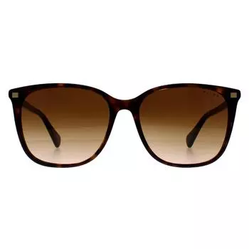 Квадратный блестящий темно-коричневый градиент Гаваны RA5293 Ralph by Ralph Lauren, коричневый