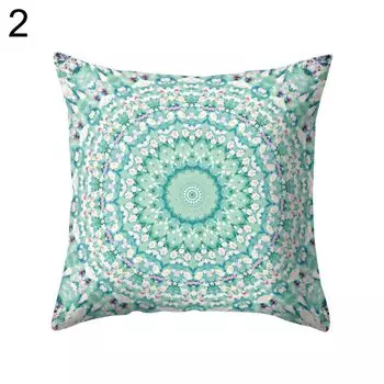 Квадратный чехол для подушки в богемном стиле, чехол для подушки, украшение для дивана-кровати-2 # Stuttg