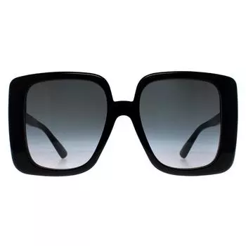 Квадратный Черный Серый GG1314S Gucci, черный