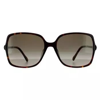 Квадратный Гавана Коричневый Градиент 90041091 Jimmy Choo, коричневый