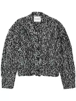 Квадратный кардиган Closed, черный