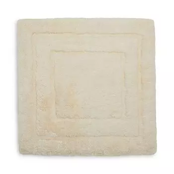 Квадратный коврик для ванной Abyss Caress, 23 дюйма, слоновая кость/кремовый