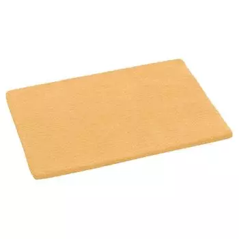 Квадратный коврик для ванной Rhomtuft 60 x 90 см, цвет кукурузы, желтый