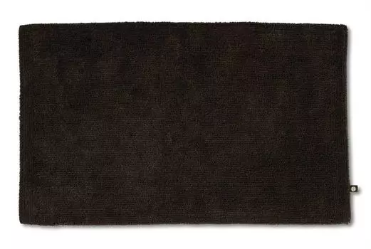 Квадратный коврик для ванной Rhomtuft Pur 70 x 130 см, цвет мокко, коричневый