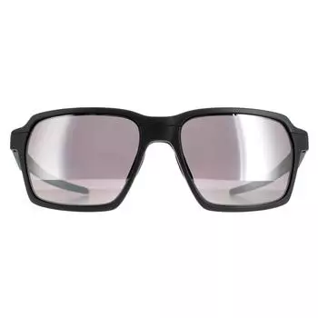 Квадратный матовый черный Prizm Черный поляризованный Parlay Oakley, черный