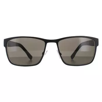 Квадратный матовый черный серый BOSS 0561/N/S Hugo Boss, черный