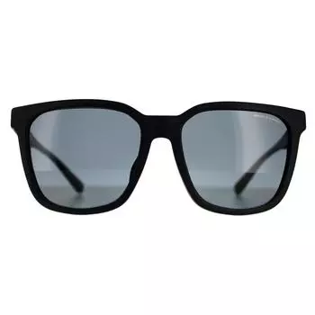 Квадратный матовый черный серый поляризованный AX4108SF Armani Exchange, черный