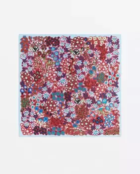 Квадратный шарф с принтом Bimba y Lola, красный