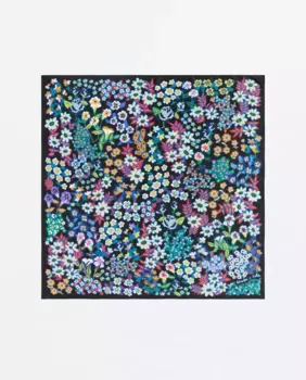 Квадратный шарф с принтом Bimba y Lola, черный