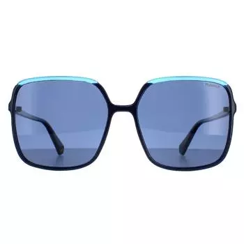 Квадратный синий синий поляризованный PLD 6128/S Polaroid, синий