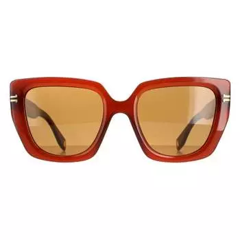 Квадратный женский mj 1051/с Marc Jacobs, коричневый
