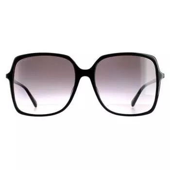 Квадратный женский серый градиент gg0544sa Gucci, черный