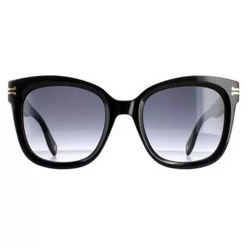 Квадратный женский темно-серый градиент mj 1012/s Marc Jacobs, черный