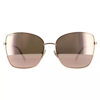 Квадратный Золотой Медный Многослойный Золотой 90041091 Jimmy Choo, золото