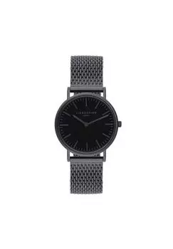 Кварцевые часы из нержавеющей стали LIEBESKIND, цвет Edelstahl Black