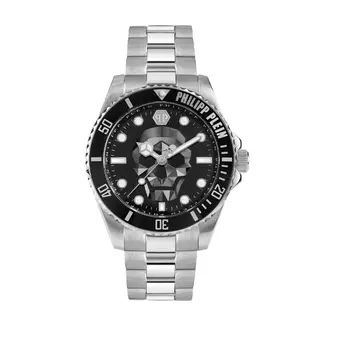 Кварцевые часы $kull 43 мм PHILIPP PLEIN, Black Dial