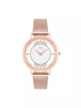 Кварцевые часы лукреция Rhodenwald & Shne, розовый