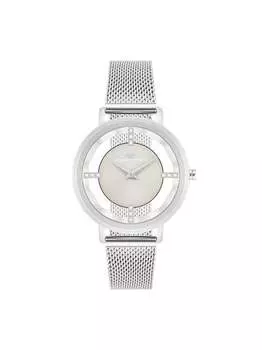 Кварцевые часы лукреция Rhodenwald & Shne, серебряный