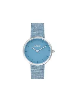 Кварцевые часы S.Oliver, бежевый