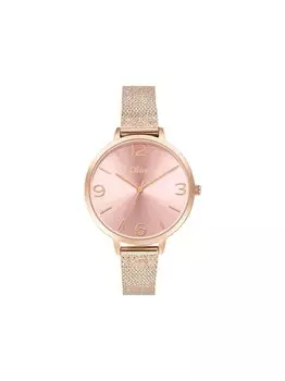 Кварцевые часы S.Oliver, розовый