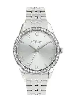 Кварцевые часы S.Oliver, серебряный