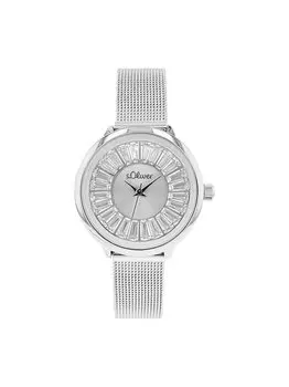 Кварцевые часы S.Oliver, серебряный