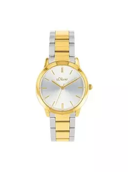 Кварцевые часы S.Oliver, золотой