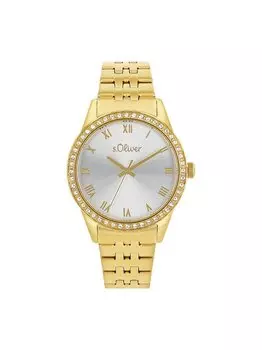Кварцевые часы S.Oliver, золотой