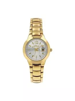 Кварцевые часы S.Oliver, золотой