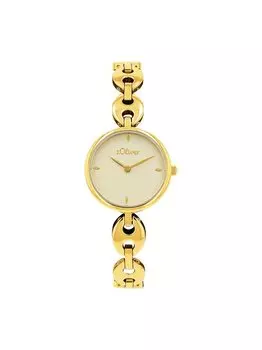 Кварцевые часы S.Oliver, золотой