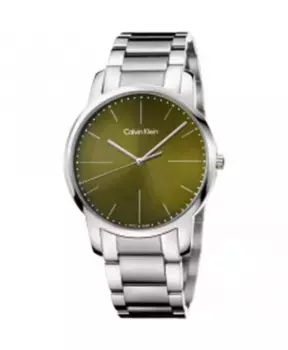Кварцевые женские часы город Calvin Klein, серый