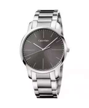 Кварцевые женские часы город Calvin Klein, серый
