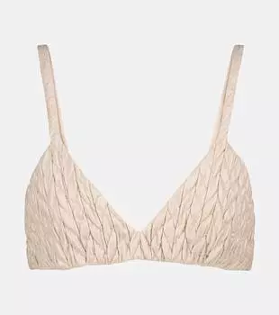 Квилтовый нейлоновый бралетт Miu Miu, Cammeo