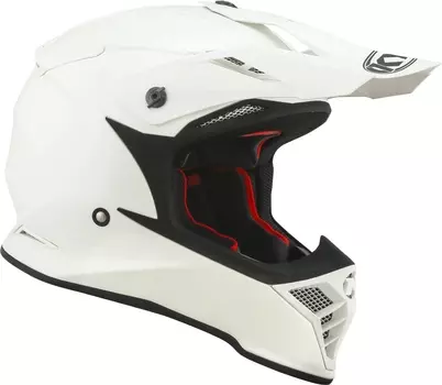 Шлем KYT Skyhawk Plain Мотокросс, белый