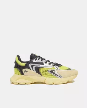 L003 Neo мужские кроссовки контрастного дизайна Lacoste, желтый