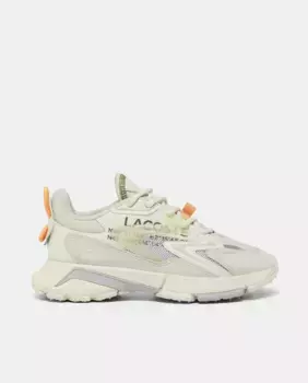 L003 женская спортивная обувь Lacoste, белый