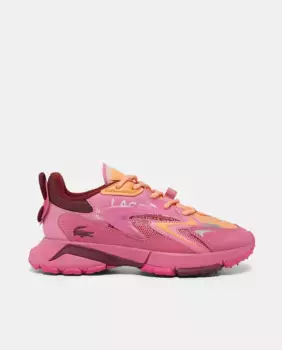 L003 женская спортивная обувь Lacoste, розовый