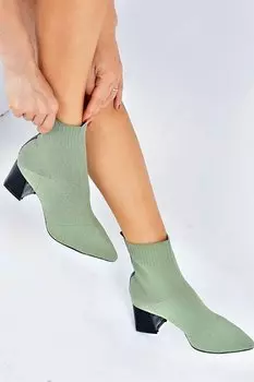 L4227630 Зеленые женские ботинки Fox Shoes