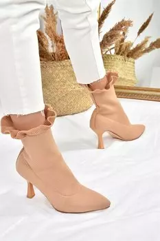 L7995840 Светло-коричневые женские ботинки Fox Shoes