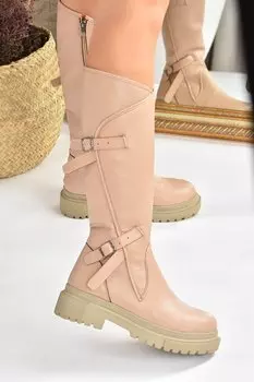 L9960701 Светло-коричневые женские ботинки Fox Shoes