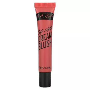 L.A. Girl, Blendable Cheek + Lip Color, мягкие матовые кремовые румяна, Kiss Up, 8 мл (0,27 жидк. Унции)