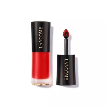 L'Absolu Rouge Drama Ink All Day Wear Легкий полуматовый оттенок 154 Dis Oui Bright Coral Red, Lancome