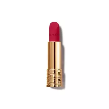 L'Absolu Rouge Intmatte Стойкая увлажняющая губная помада, стойкость 12 часов, оттенок 525 French Bisou Cool Strawberry Red, Lancome