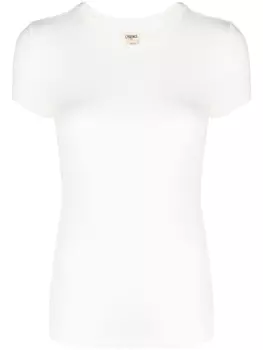 L'Agence топ с круглым вырезом, белый