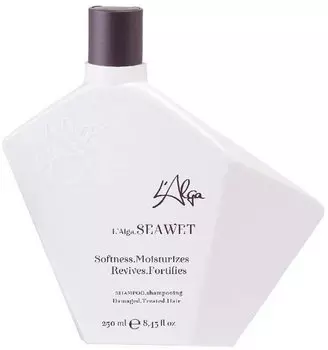 L'Alga.Seawet Damaged Treatment Hair Shampoo Восстанавливающий шампунь для поддержания эффекта криотерапии 250 мл Inna marka