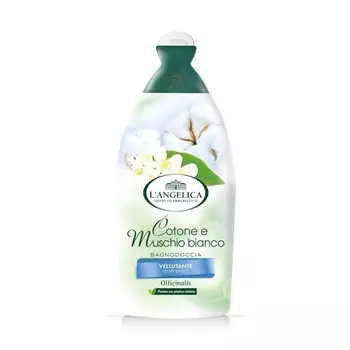 L'Angelica Гель для душа Бархатный хлопок и белый мускус 500мл