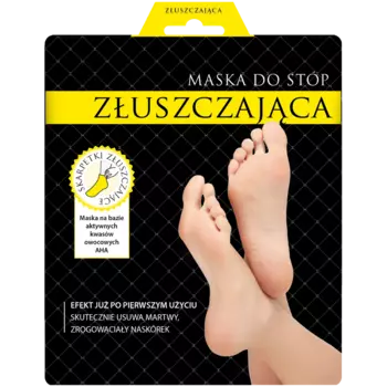 L'biotica отшелушивающая маска для ног в виде носков, 40 мл/1 пара