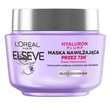L'Oreal Paris Elseve Hyaluron Plump увлажняющая маска для обезвоженных волос 300мл